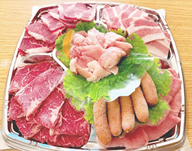 特選お肉盛り合わせ