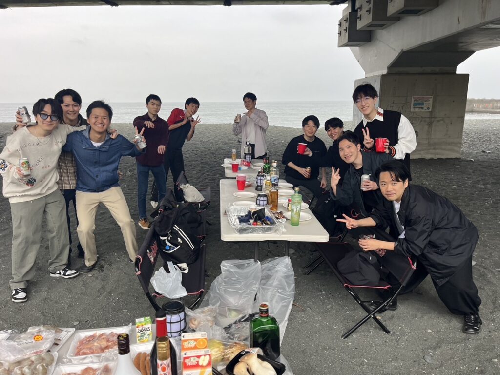 二宮町 梅沢海岸バーベキュー
