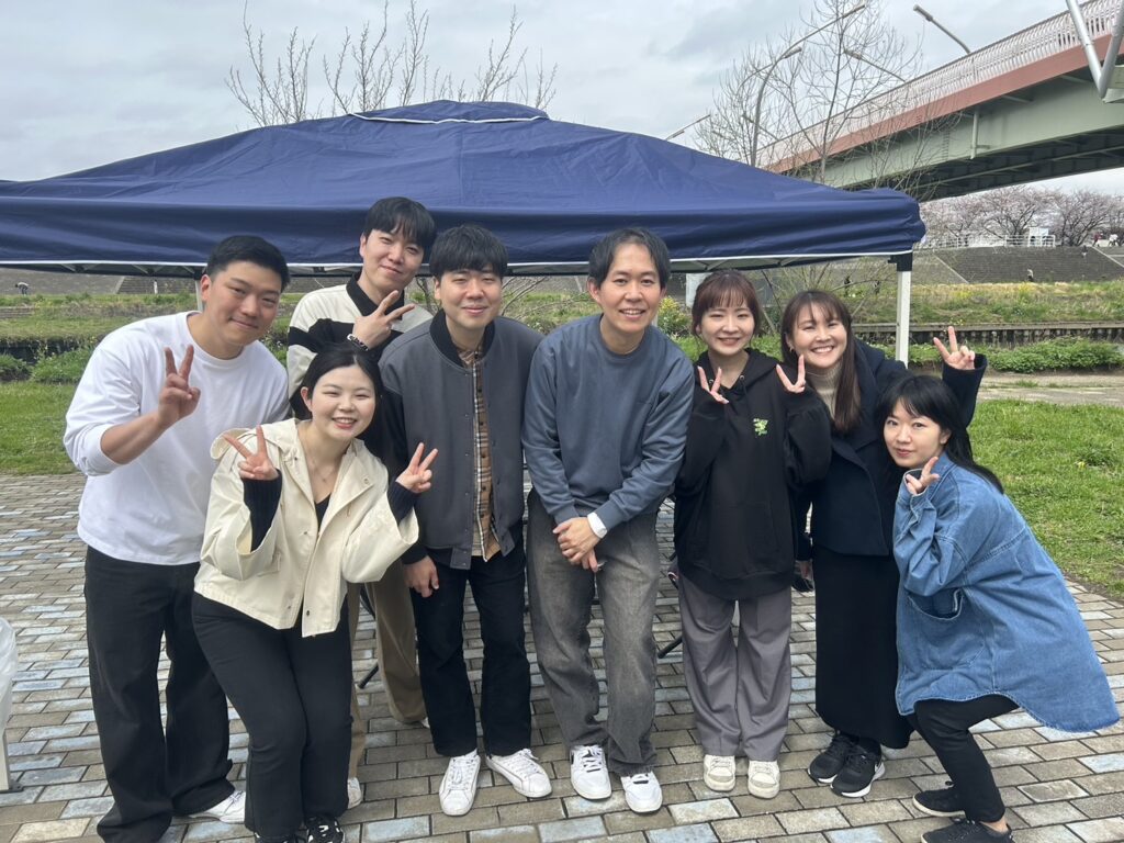 お友達と楽しいBBQ