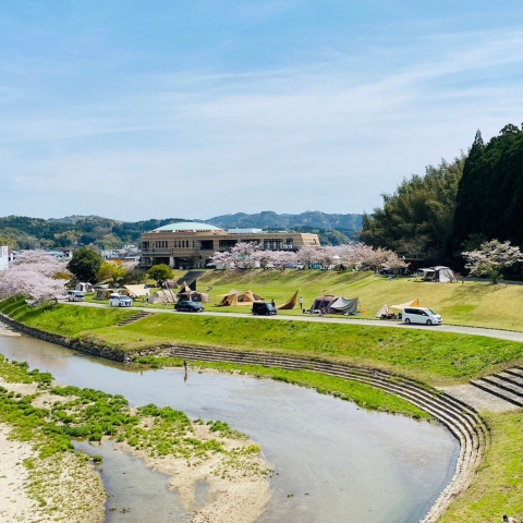 玉名郡／なごみキャンプ和水江田川カヌー・キャンプ場／BBQ／配達／バーベキューレンタル／熊本