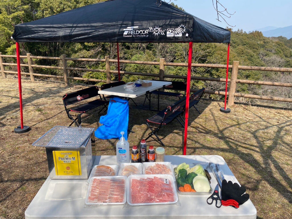 BBQ太郎のバーベキュー風景