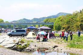 秩父郡/埼玉県/BBQ/バーベキュー/レンタル/みなの親鼻河原/手ぶら/配達/川遊び/SL/長瀞
