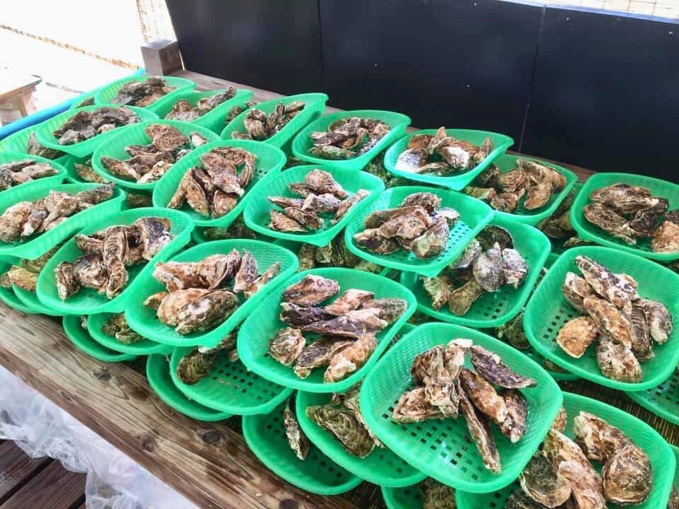 埼玉県/びん沼自然公園/富士見市/BBQ太郎/牡蠣小屋