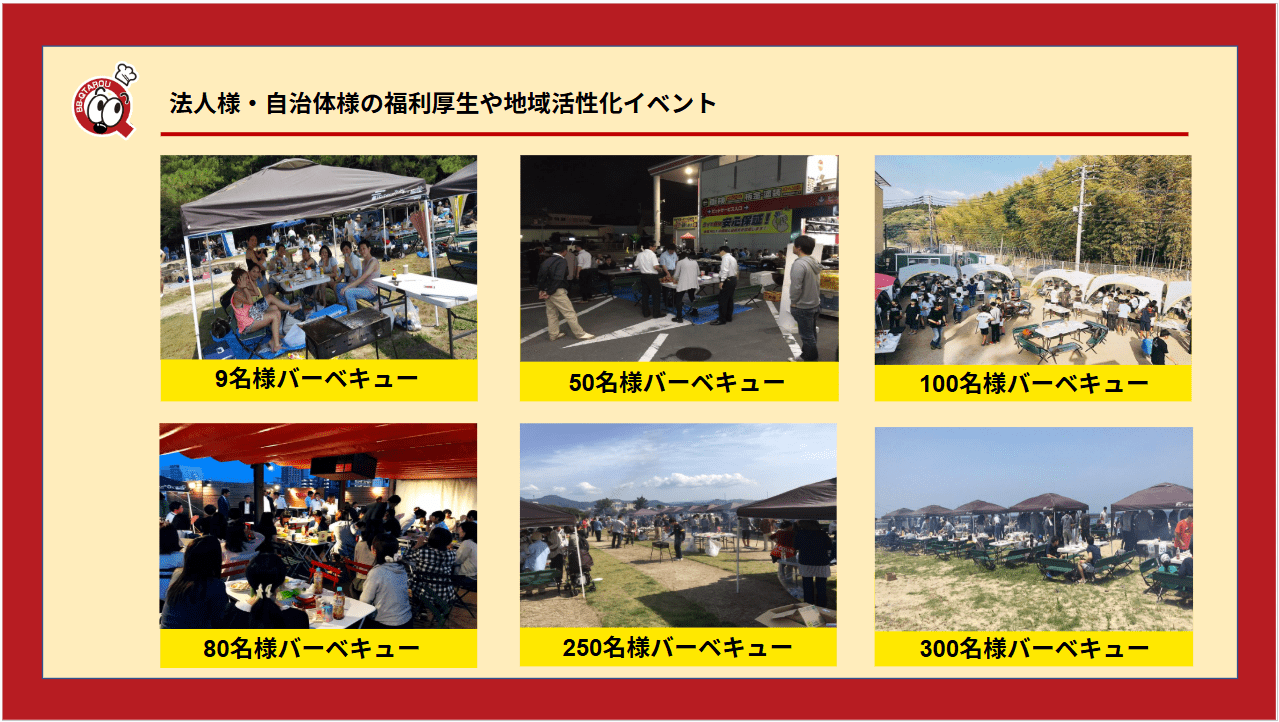法人様・自治体様の福利厚生や地域活性化イベント