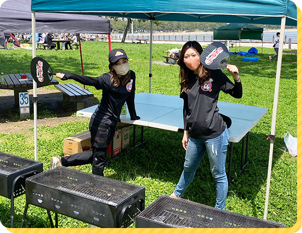 公園BBQ場の管理・運営実績も多数！メディアでも話題！