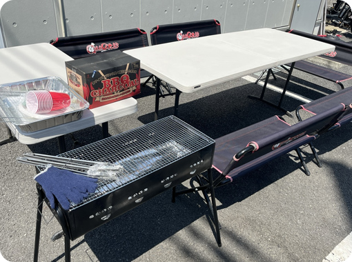 BBQ機材レンタル